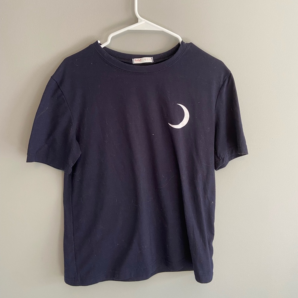 Navy Blue Moon Shirt
